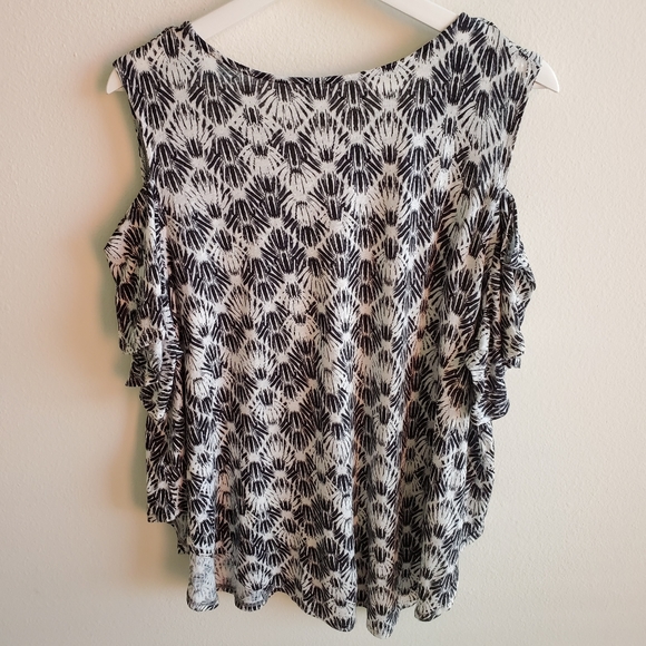 We The Free Cold Shoulder Print Top - Picture 4 of 7